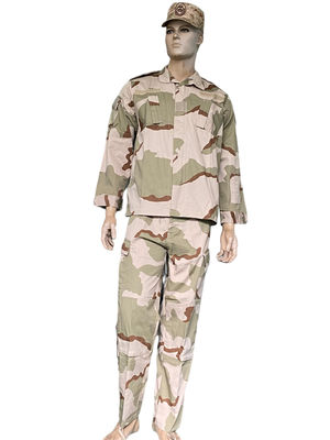 TC 65/35 Ripstop Fabric 230GSM ACU Military Uniform Tactical Desert Camouflage Uniform