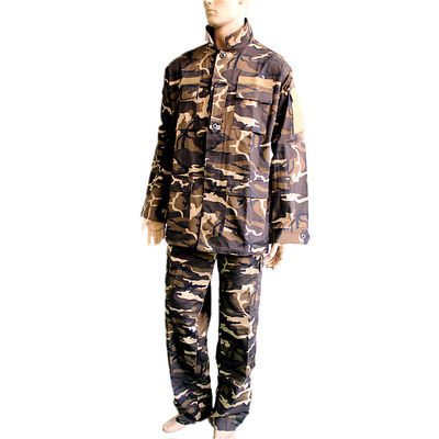 Unisex Camouflage BDU Military Uniform Long Sleeve XS-3XL