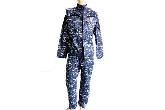 Blue Camouflage BDU Military Uniform Set for Kuwait Army XS-3XL