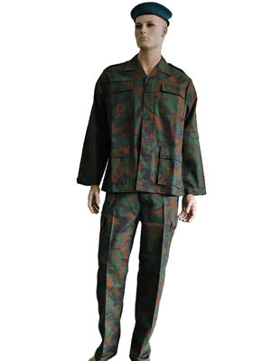 Multi Pocket Woodland Combat Uniform BDU Forest Tactical Camouflage Clothing Set