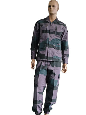 Breathable Abrasion Resistant French Military Uniform Set F1 Combat System