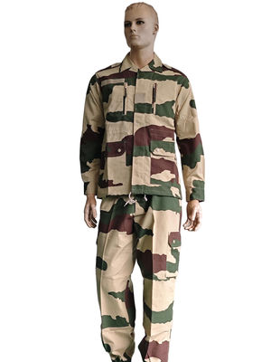 French F1 Woodland Camo Military Uniform Polyester Cotton Tactical Set