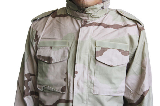 Winter Camouflage M65 Military Tactical Jacket Waterproof Windproof For Men