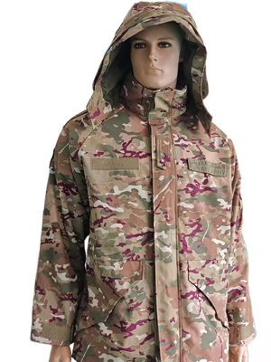 Tactical Camo Military Combat Jacket Thermal Regulating Breathable Military Field Coat