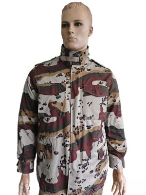 M65 Camo Insulated Jacket With Metal Button And Zipper Closure Tactical Windbreaker Jacket