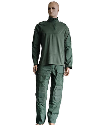 Green Frog Style Tactical Army Training Uniform Long Sleeve Tactical Uniform For Men