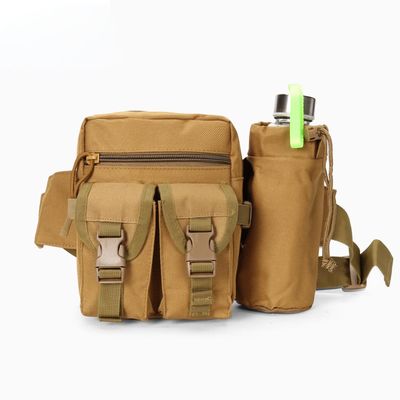 Outdoor Kettle Hanging Tactical Accessories Multifunctional Camouflage Waist Bag 600D Nylon