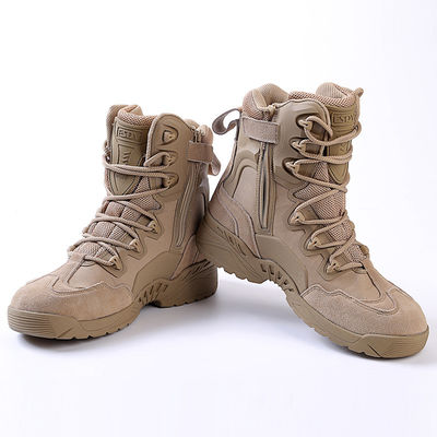 High Top Hiking Cow Leather Military Boots For Both Men And Women Outdoor Sports