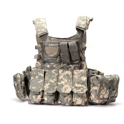 BAOYI 1000D Camouflage Tactical Combat Vest 1000D Fabric Multifunctional