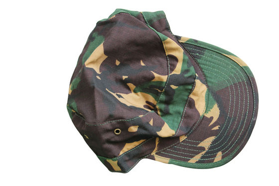 Unisex Flat Top Military Caps Camouflage Combat Cap For Outdoor Activity
