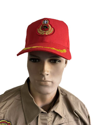 FR Firefighter Military Caps Fire Retardant Headwear With Embroidery Logo
