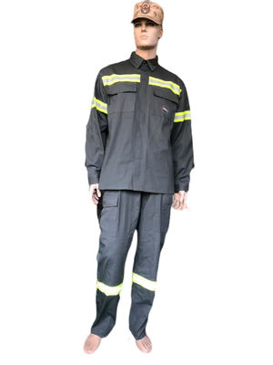 Men Fire Fighting Suit Waterproof Flame Retardant Emergency Rescue