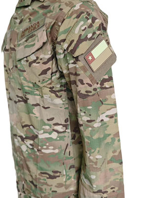 Tear Resistant Camouflage Military Uniform Customizable Fabric