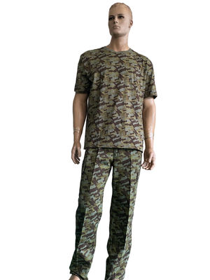 Custom Military Camouflage Shirt Waterproof Tear Resistant XS-4XL