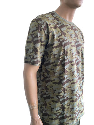 Custom Military Camouflage Shirt Waterproof Tear Resistant XS-4XL