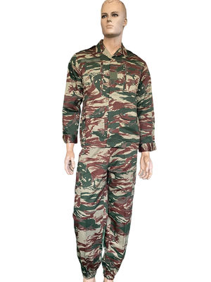 Tactical Tiger Stripe Camo Uniform Waterproof Tear Resistant Military Clothing
