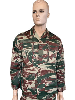 Tactical Tiger Stripe Camo Uniform Waterproof Tear Resistant Military Clothing