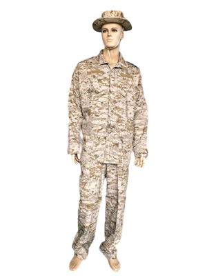 50/50 Nylon Cotton ACU Military Uniform Set Saudi Army Desert Camo