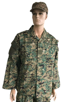 Woodland Camo ACU Jacket and Pants Nylon Cotton 50 / 50 Camouflage Army Clothes