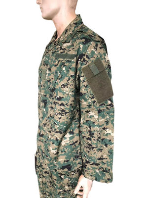 Woodland Camo ACU Jacket and Pants Nylon Cotton 50 / 50 Camouflage Army Clothes