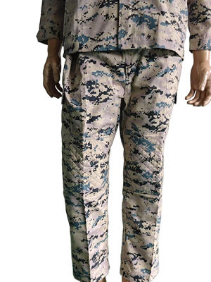 ACU Military Field Training Uniform Twill And Rip Stop Fabric Cotton Polyester Material