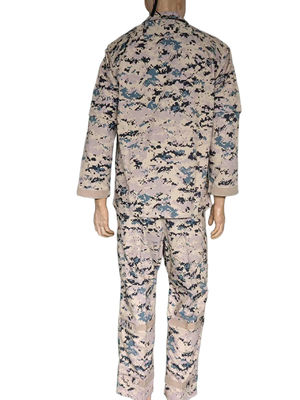 ACU Military Field Training Uniform Twill And Rip Stop Fabric Cotton Polyester Material