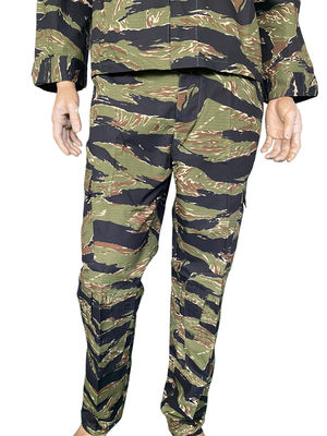 Outdoor Training Camouflage ACU Military Uniform Set Formal Style Soft Polyester Cotton