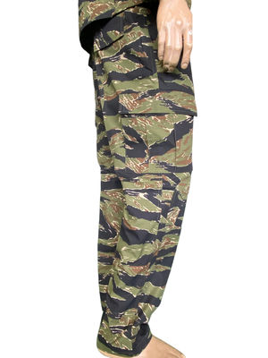 Outdoor Training Camouflage ACU Military Uniform Set Formal Style Soft Polyester Cotton