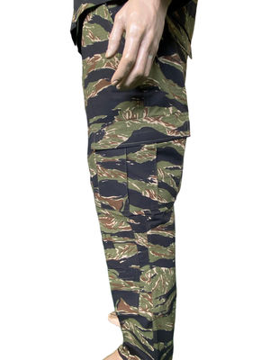 Outdoor Training Camouflage ACU Military Uniform Set Formal Style Soft Polyester Cotton