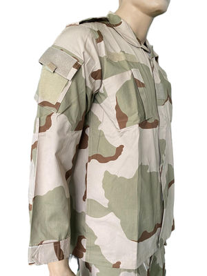 TC 65/35 Ripstop Fabric 230GSM ACU Military Uniform Tactical Desert Camouflage Uniform