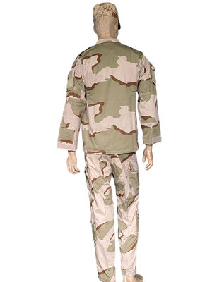TC 65/35 Ripstop Fabric 230GSM ACU Military Uniform Tactical Desert Camouflage Uniform