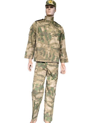 230gsm Heavy Duty Fabric ACU Military Uniform Tear Resistant Tactical Jacket And Pants