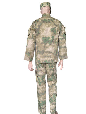 230gsm Heavy Duty Fabric ACU Military Uniform Tear Resistant Tactical Jacket And Pants