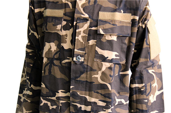 Unisex Camouflage BDU Military Uniform Long Sleeve XS-3XL