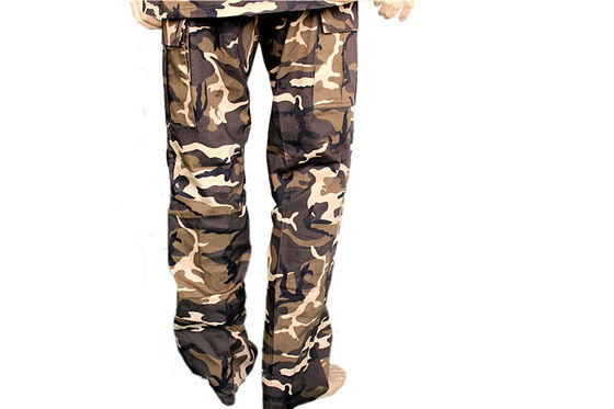 Unisex Camouflage BDU Military Uniform Long Sleeve XS-3XL