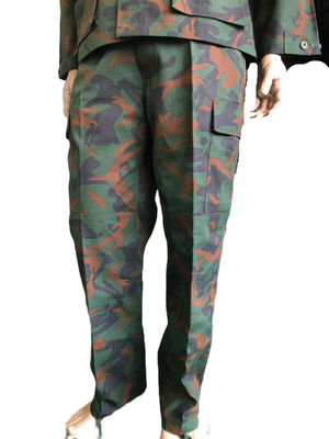 Woodland Camo Functional BDU Military Uniform For Combat And Outdoor Activity