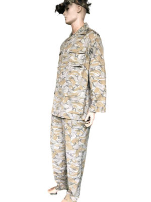 Tactical Gear Camouflage BDU Military Uniform Set With Multiple Large Pockets