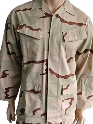 Tactical Military BDU Camo Uniform Breathable 10 Pockets Army Combat Outfit XS - 3XL