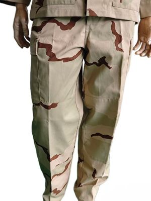 Tactical Military BDU Camo Uniform Breathable 10 Pockets Army Combat Outfit XS - 3XL