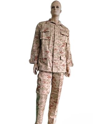 Durable Tactical BDU Military Uniform Camouflage Combat Uniform  65% Polyester 35%