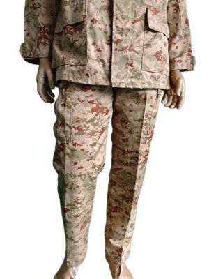 Durable Tactical BDU Military Uniform Camouflage Combat Uniform  65% Polyester 35%