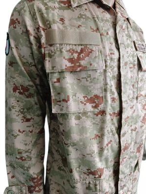 Durable Tactical BDU Military Uniform Camouflage Combat Uniform  65% Polyester 35%