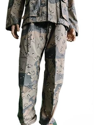 6 Pockets Camouflage BDU Military Uniform Outdoor Tactical Workwear