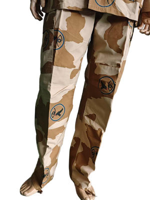 Digital Desert Camouflage Army Uniform BDU Set Polyester Cotton Outdoor Tactical Uniform