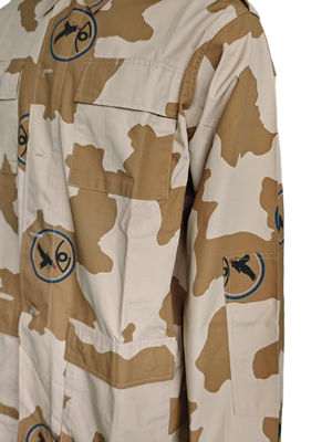 Digital Desert Camouflage Army Uniform BDU Set Polyester Cotton Outdoor Tactical Uniform