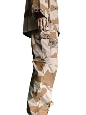 Digital Desert Camouflage Army Uniform BDU Set Polyester Cotton Outdoor Tactical Uniform