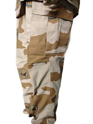 Digital Desert Camouflage Army Uniform BDU Set Polyester Cotton Outdoor Tactical Uniform
