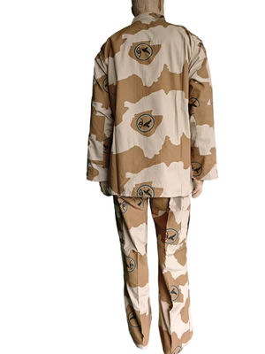 Digital Desert Camouflage Army Uniform BDU Set Polyester Cotton Outdoor Tactical Uniform