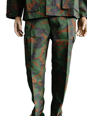 Multi Pocket Woodland Combat Uniform BDU Forest Tactical Camouflage Clothing Set