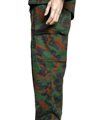 Multi Pocket Woodland Combat Uniform BDU Forest Tactical Camouflage Clothing Set